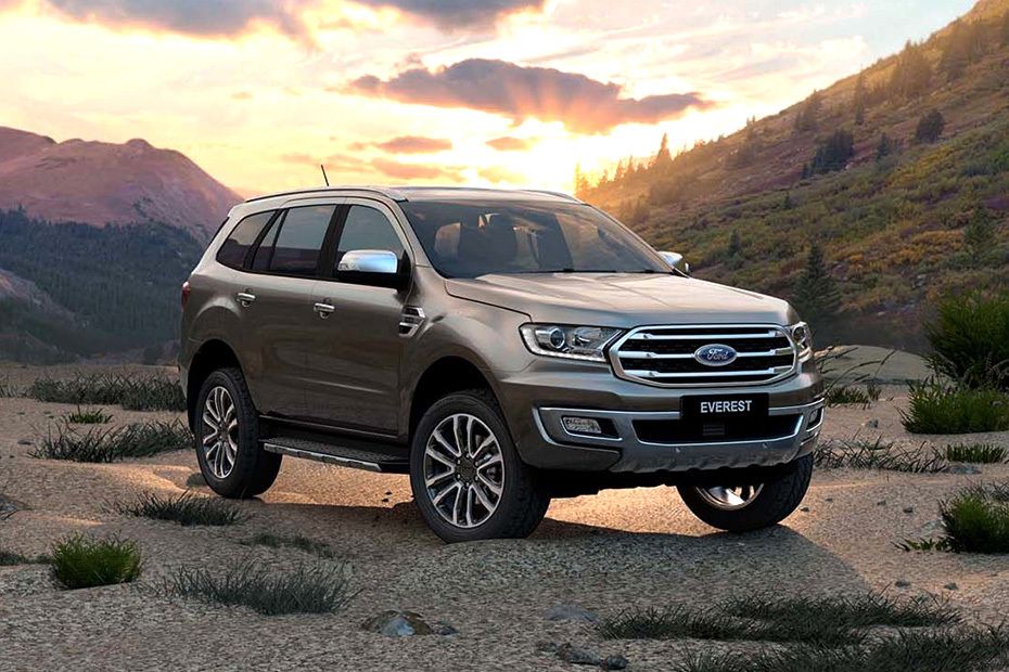 Ford Everest (2019-2021) Front Cross Side View Ford Everest (2019-2021) Front Cross Side View