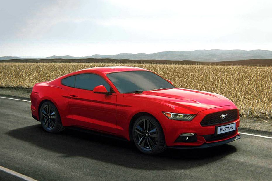 Ford Mustang Front Cross Side View Ford Mustang Front Cross Side View