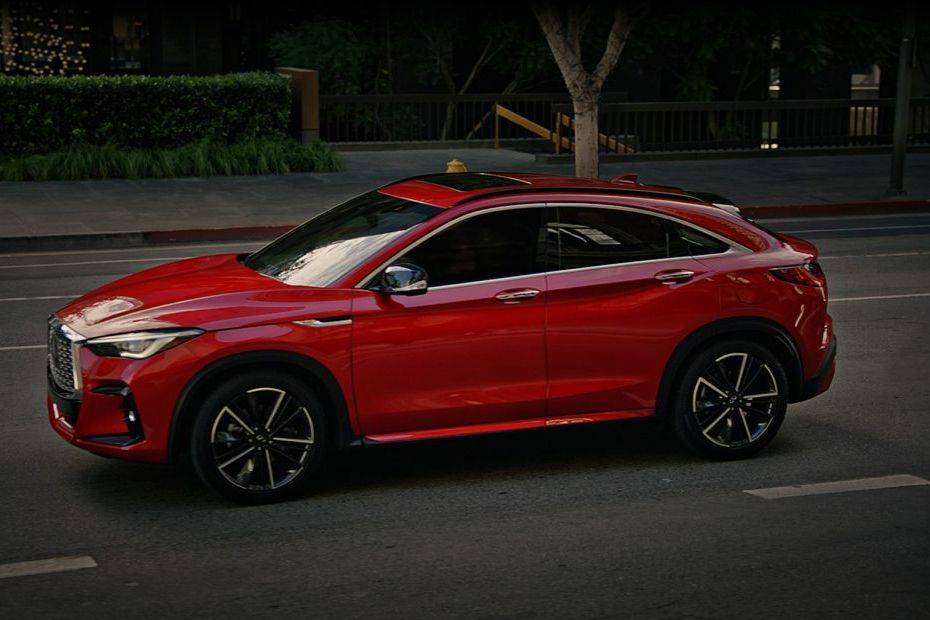 Infiniti QX55 Front Cross Side View Infiniti QX55 Front Cross Side View