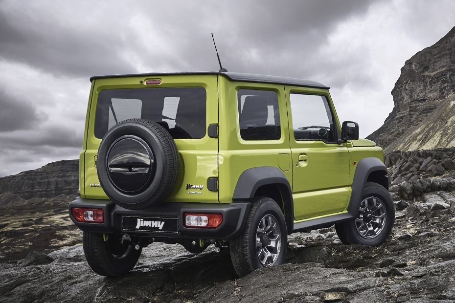 Jimny Rear angle view Jimny Rear angle view