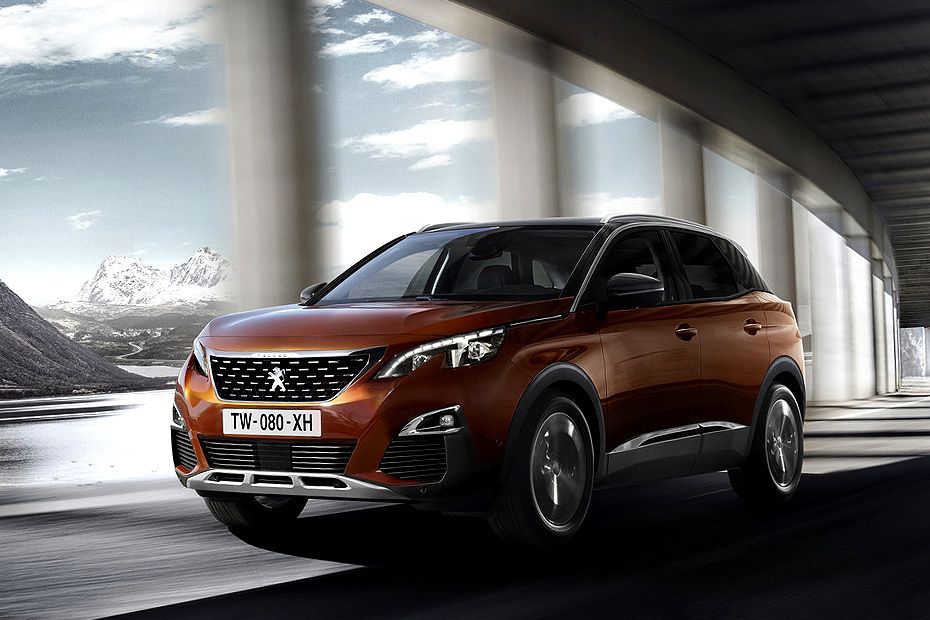 Peugeot 3008 Plus Front Side View Peugeot 3008 Plus Front Side View