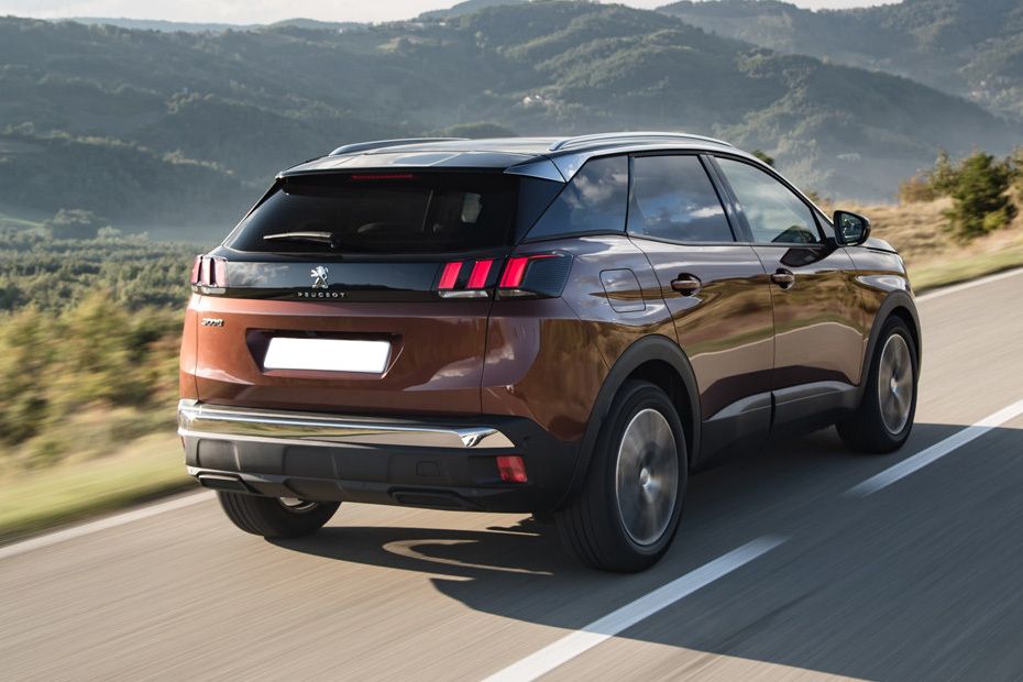 3008 Plus Rear angle view 3008 Plus Rear angle view