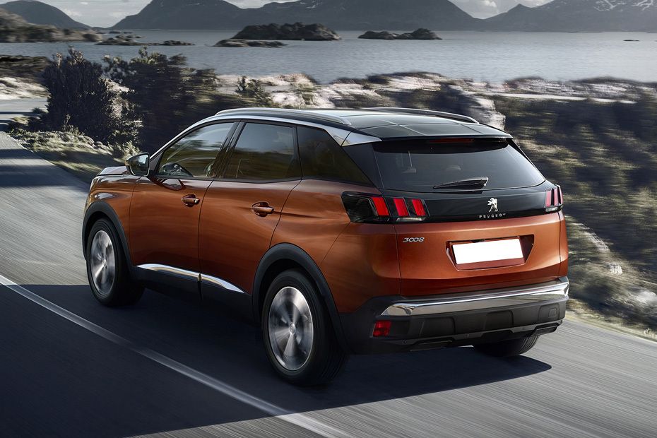 Rear Cross Side View of Peugeot 3008 Plus Rear Cross Side View of Peugeot 3008 Plus