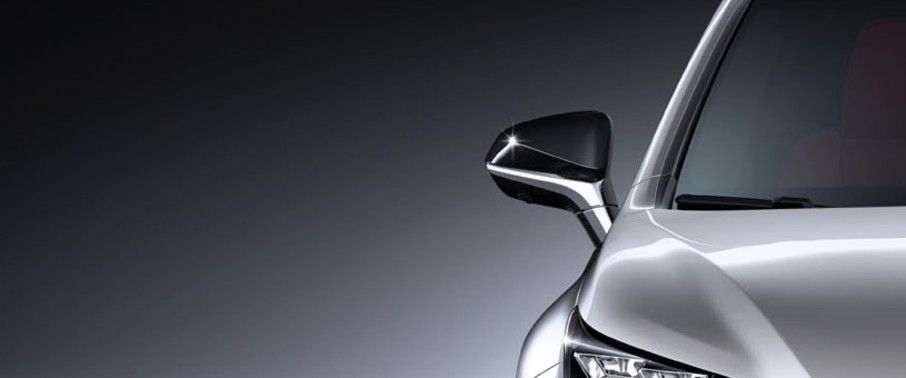 Lexus NX F Sport Drivers Side Mirror Front Angle