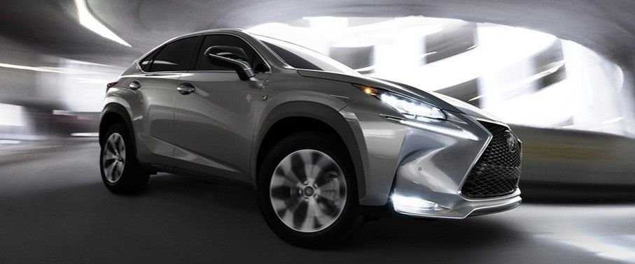 Lexus NX F Sport Front Cross Side View