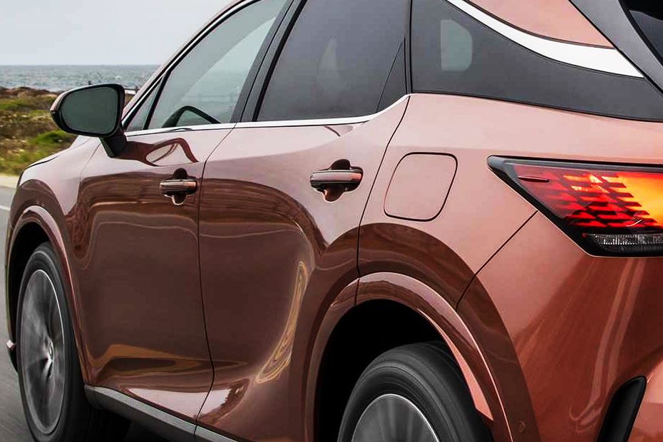 Lexus RX Drivers Side Mirror Rear Angle Lexus RX Drivers Side Mirror Rear Angle