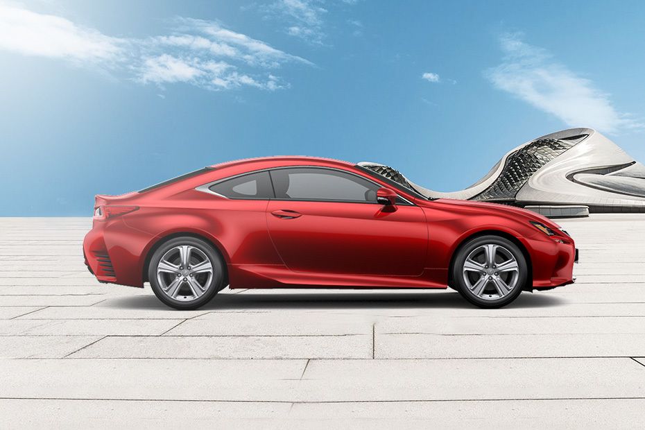 Lexus RC Drivers Sideview Lexus RC Drivers Sideview