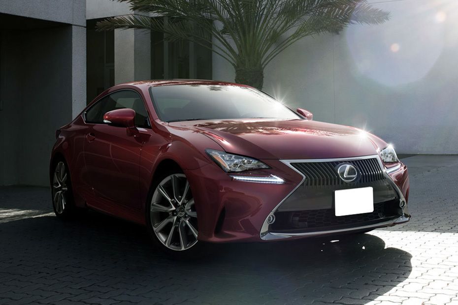 Lexus RC Front Cross Side View Lexus RC Front Cross Side View
