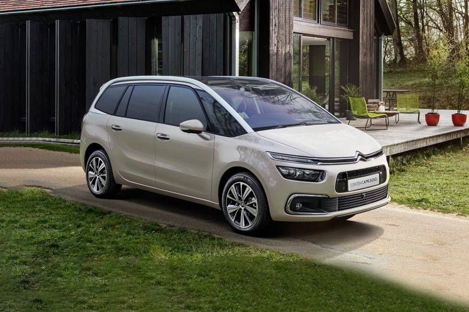 Citroen Grand C4 SpaceTourer Front Cross Side View Citroen Grand C4 SpaceTourer Front Cross Side View