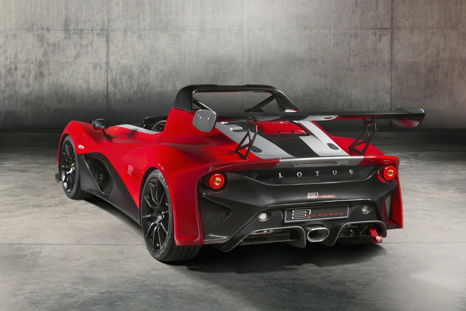 Rear Cross Side View of Lotus 3-Eleven Rear Cross Side View of Lotus 3-Eleven