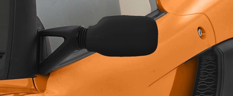 Lotus Exige S Club Racer Drivers Side Mirror Front Angle