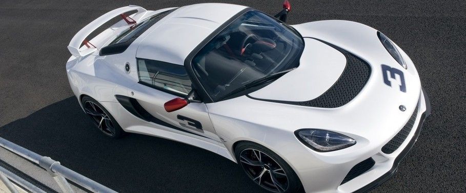 Top View of Exige S Club Racer