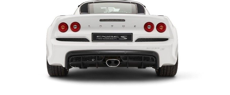 Full Rear View of Lotus Exige S Roadster Full Rear View of Lotus Exige S Roadster