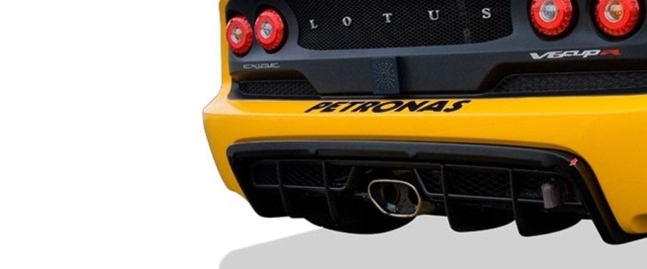 Exhaust Pipe of Lotus Exige V6 Cup