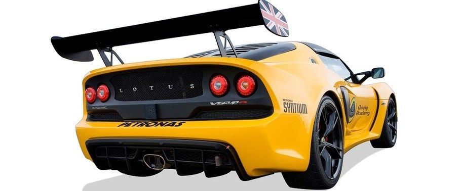 Exige V6 Cup Rear angle view