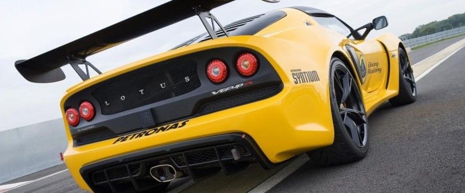 Exige V6 Cup Rear Low Angle View