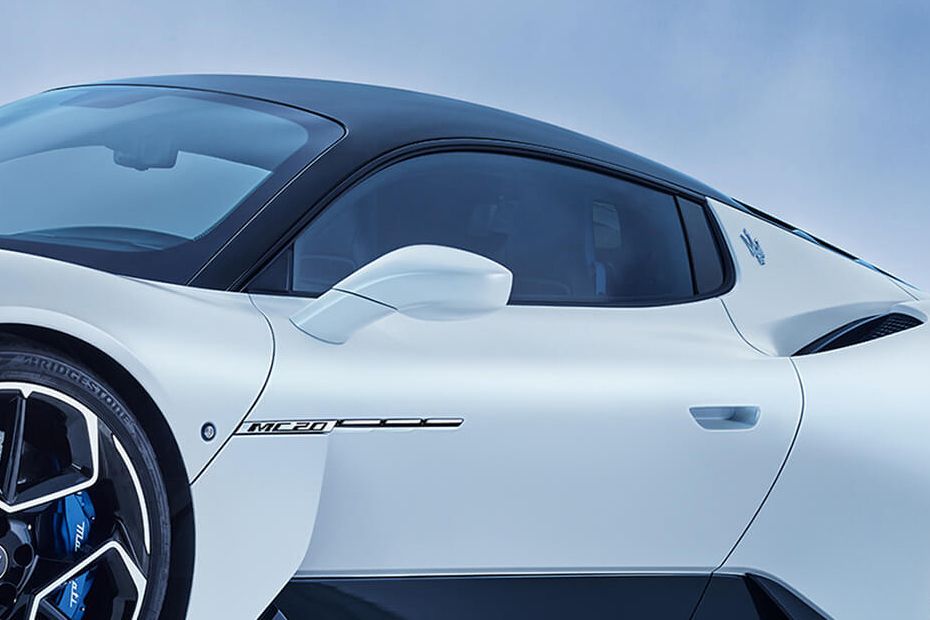 Maserati MC20 Drivers Side Mirror Front Angle Maserati MC20 Drivers Side Mirror Front Angle