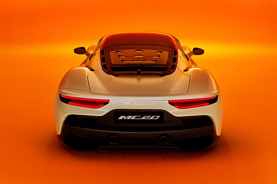 Full Rear View of Maserati MC20 Full Rear View of Maserati MC20