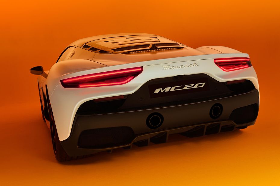 MC20 Rear angle view MC20 Rear angle view