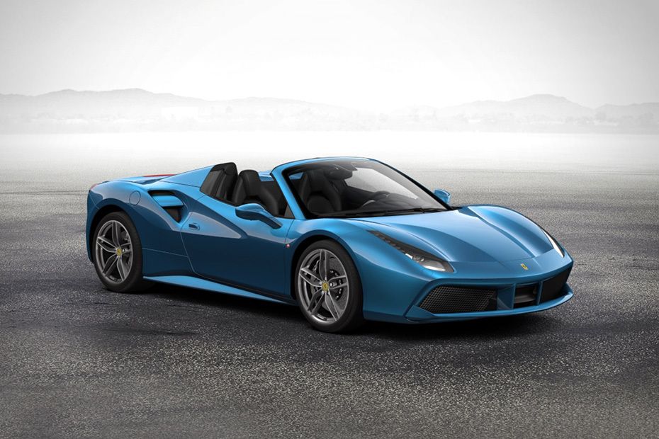 Ferrari 488 Spider Front Cross Side View Ferrari 488 Spider Front Cross Side View