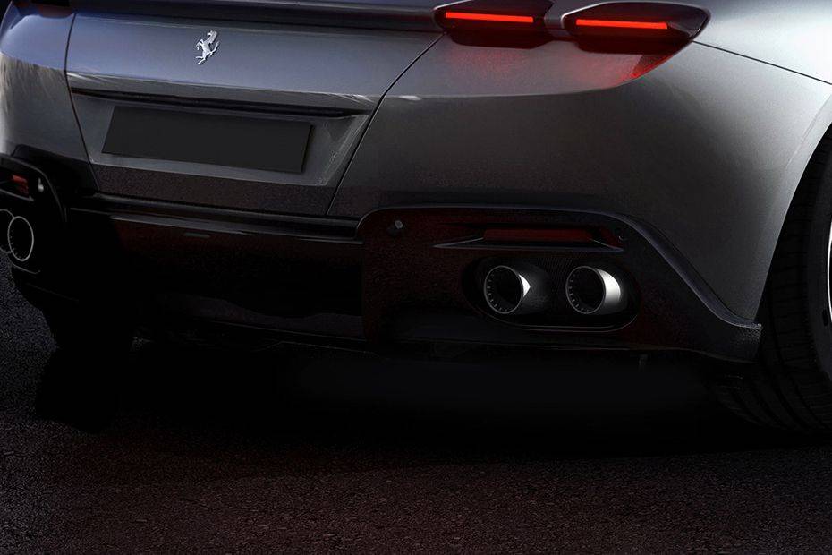Exhaust Pipe of Ferrari Roma Exhaust Pipe of Ferrari Roma