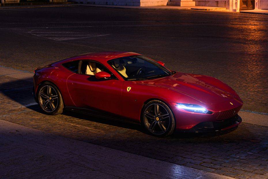 Ferrari Roma Front Cross Side View Ferrari Roma Front Cross Side View