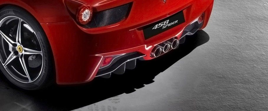 Exhaust Pipe of Ferrari 458 Spider Exhaust Pipe of Ferrari 458 Spider
