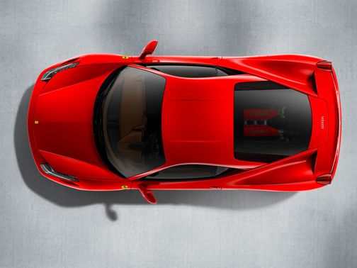 Top View of 458 Italia