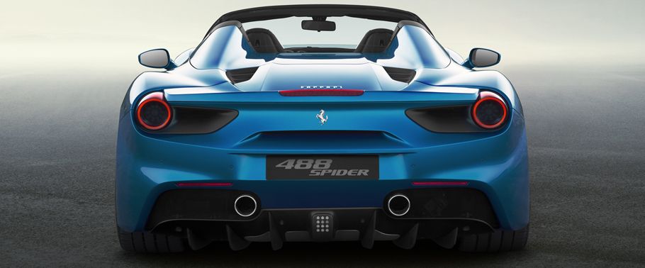 Full Rear View of Ferrari 48