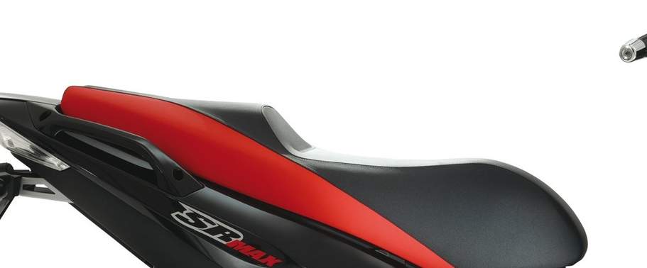 Aprilia SR 50 R Rider Seat View Aprilia SR 50 R Rider Seat View