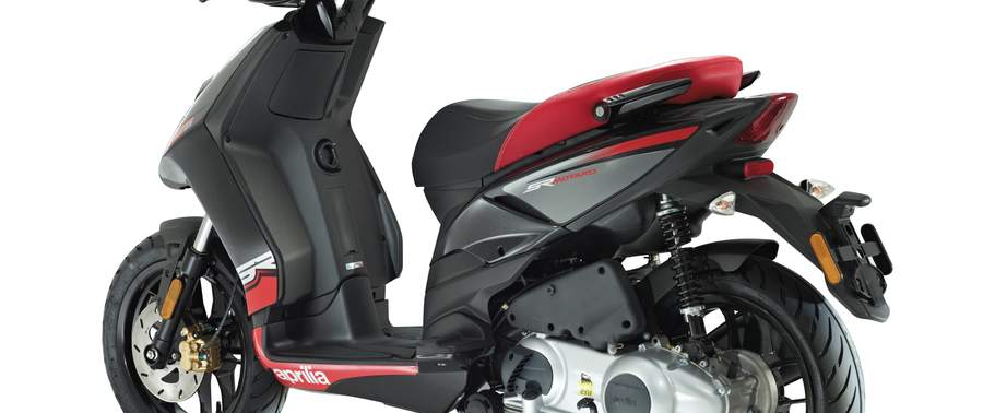 Aprilia SR 50 R Back Side View