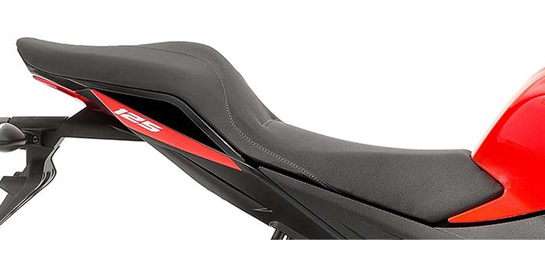 Aprilia Tuono 125 Rider Seat View