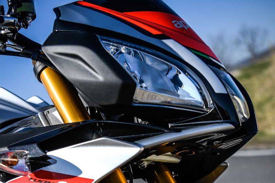 Aprilia Tuono V4 Head Light View Aprilia Tuono V4 Head Light View