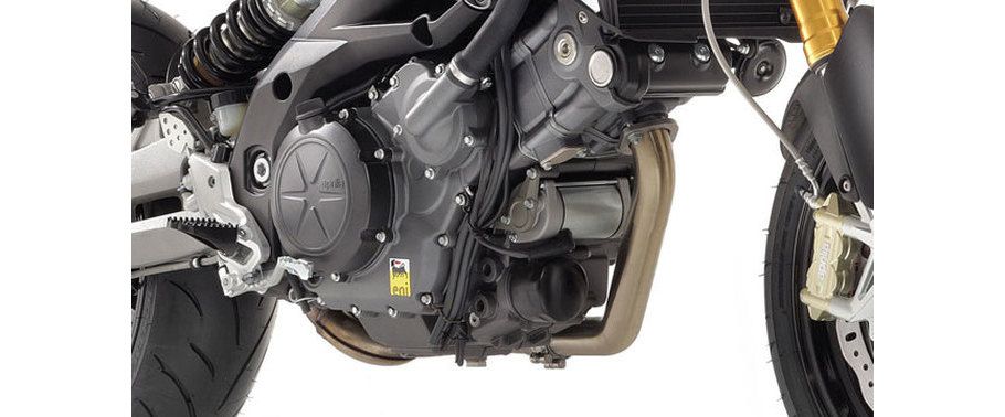 Aprilia Dorsoduro 1200 Engine View