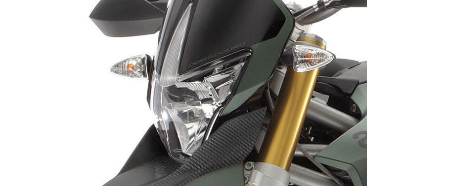 Aprilia Dorsoduro 750 Head Light View