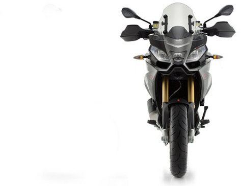 Aprilia Caponord 1200 Front View Full Image