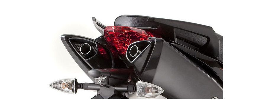 Aprilia Shiver 900 Tail Light View