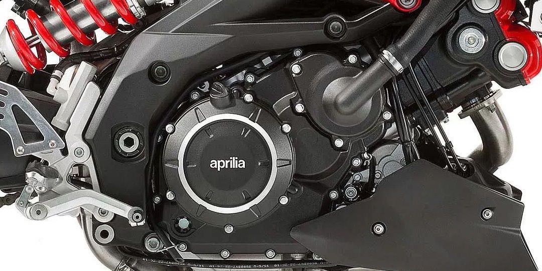 Aprilia Shiver 900 Engine View