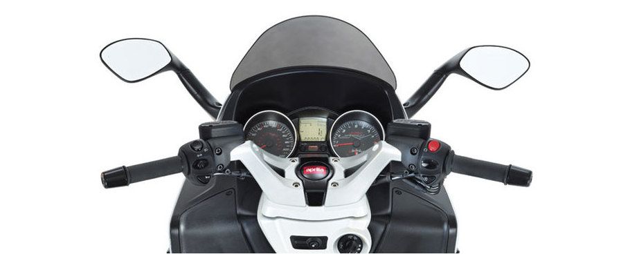 Aprilia SRV 850 Console View Aprilia SRV 850 Console View