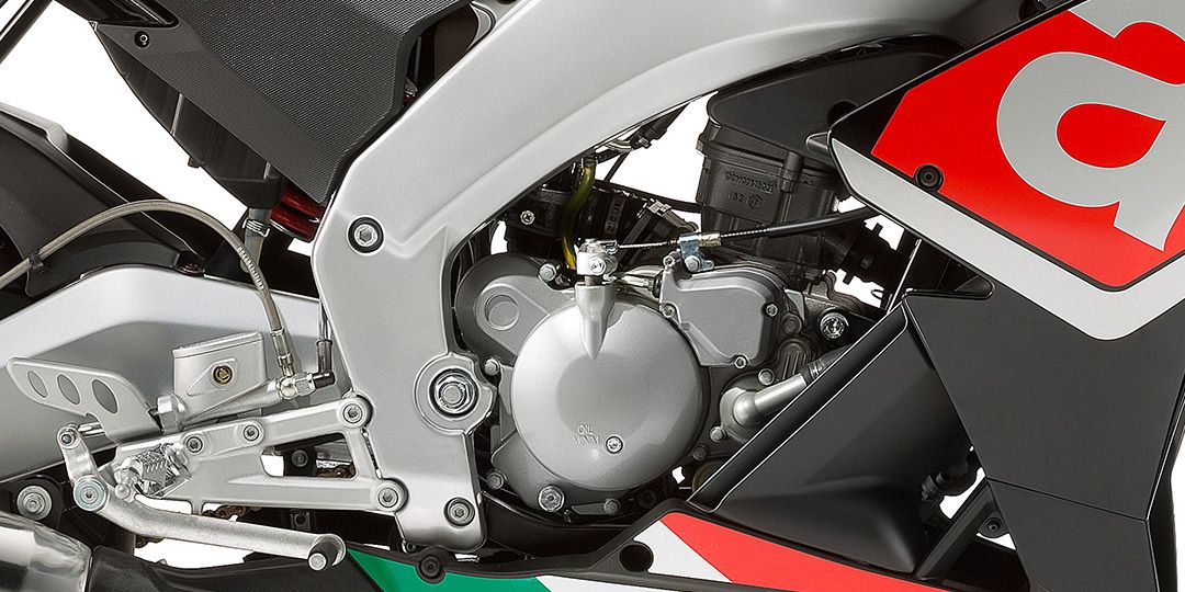 Aprilia RS4 50 Engine View