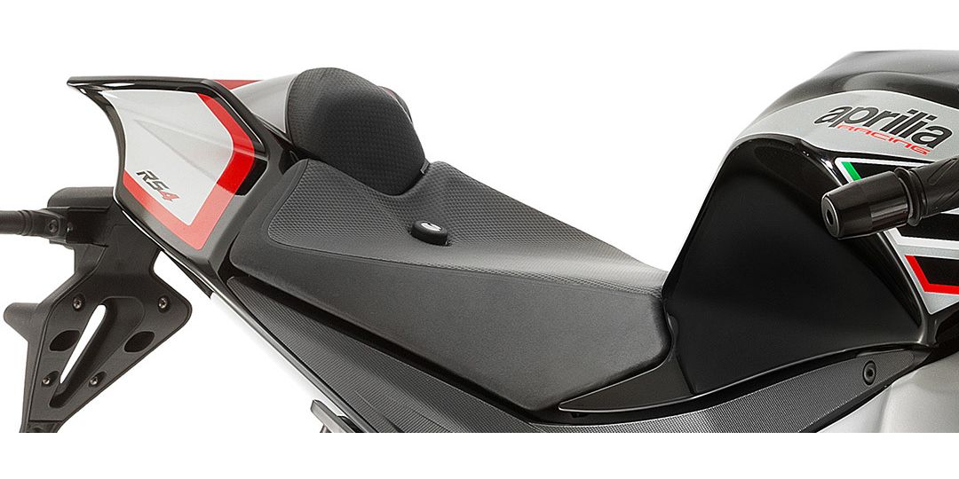 Aprilia RS4 50 Rider Seat View