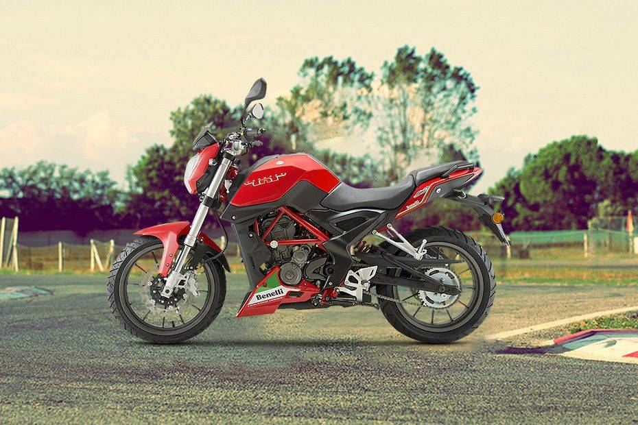 Benelli TNT 25 Left Side View Full Image Benelli TNT 25 Left Side View Full Image