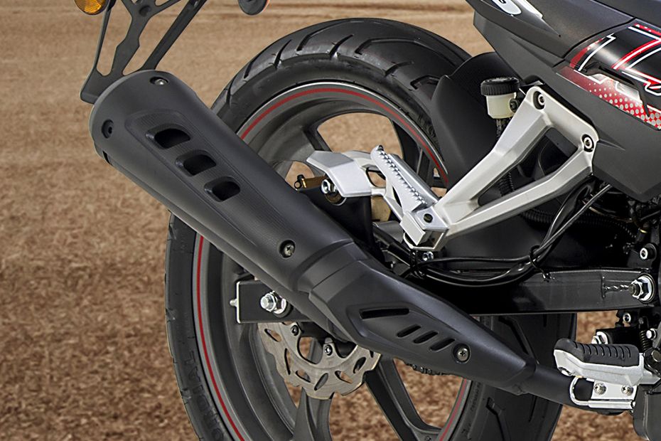 Benelli RFS 150I Exhaust View Benelli RFS 150I Exhaust View