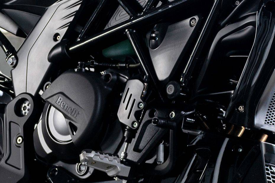 Benelli 502C Engine View Benelli 502C Engine View