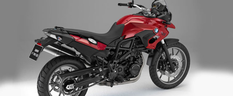 BMW F 700 Back Side View BMW F 700 Back Side View