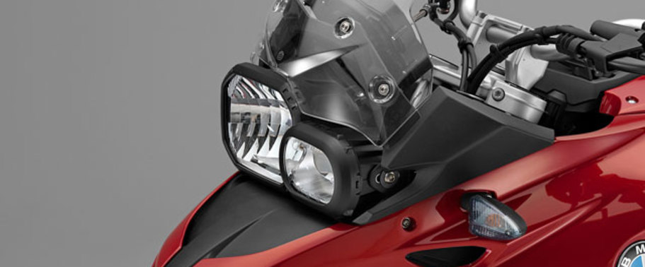 BMW F 700 Head Light View BMW F 700 Head Light View