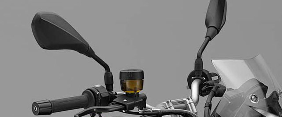 BMW F 700 Back Side View