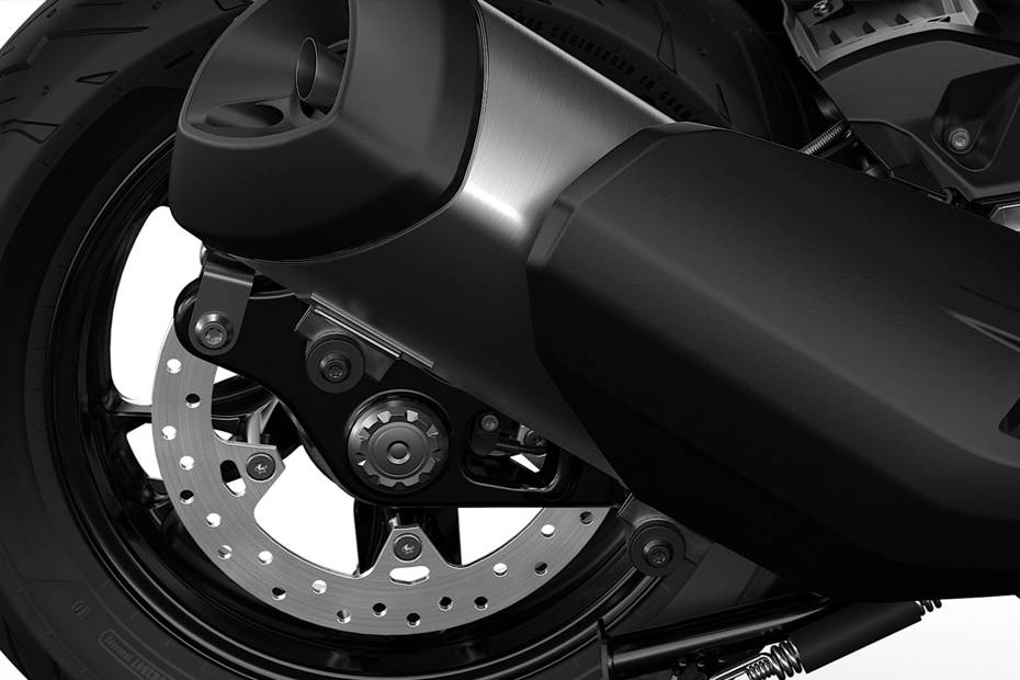 BMW C 400 X Exhaust View BMW C 400 X Exhaust View