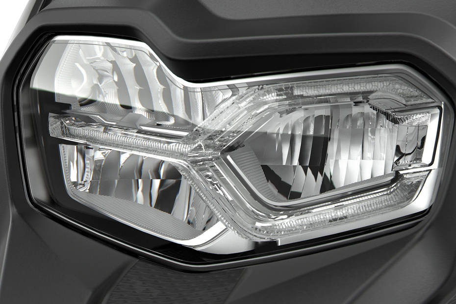 BMW C 400 X Head Light View BMW C 400 X Head Light View