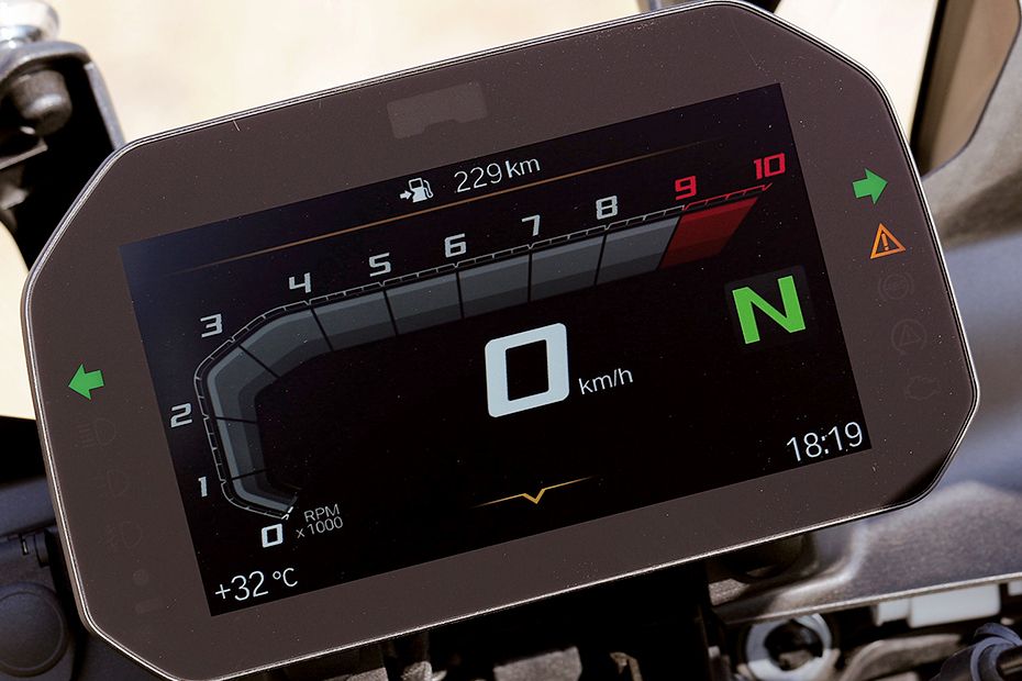 BMW F 750 GS Speedometer
